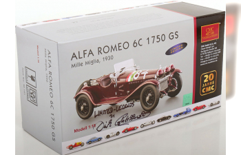 ALFA ROMEO 6C 1750 GS Winner Mille Miglia, Nuvolari/Guidotti (1930), Dirt Look