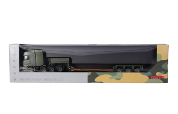 SCANIA CS20 HD Tieflade-Sz "Danish army", khaki