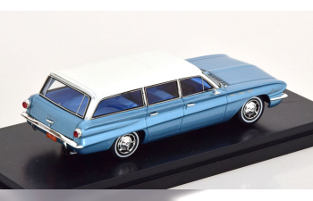 BUICK Special Station Wagon (1962), blue metallic / white