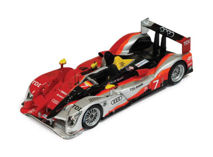 AUDI R15 TDi 7 3rd LMP1 Le Mans (Rinaldo Capello - Tom Kristensen - Allan McNish) 2010, red