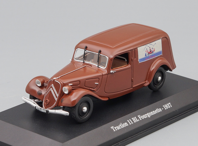 CITROEN Traction BL Fourgonnette (1937), brown