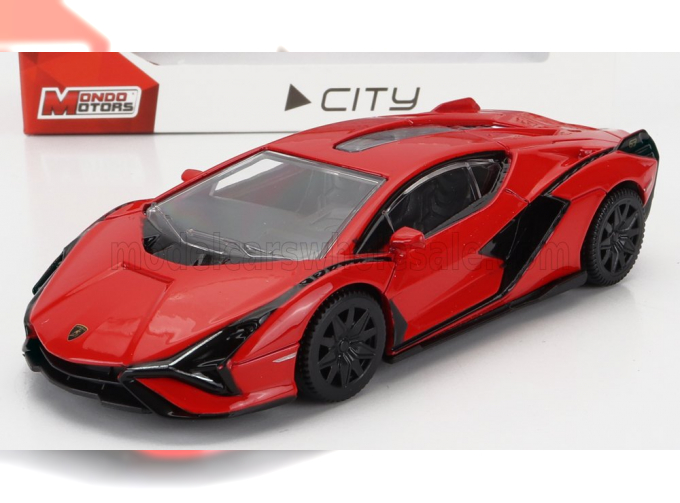 LAMBORGHINI Sian Fkp 37 Hybrid 2020, Red