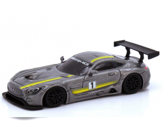 MERCEDES-BENZ-AMG GT3 C190 #1 (2017), серый (презентация модели)