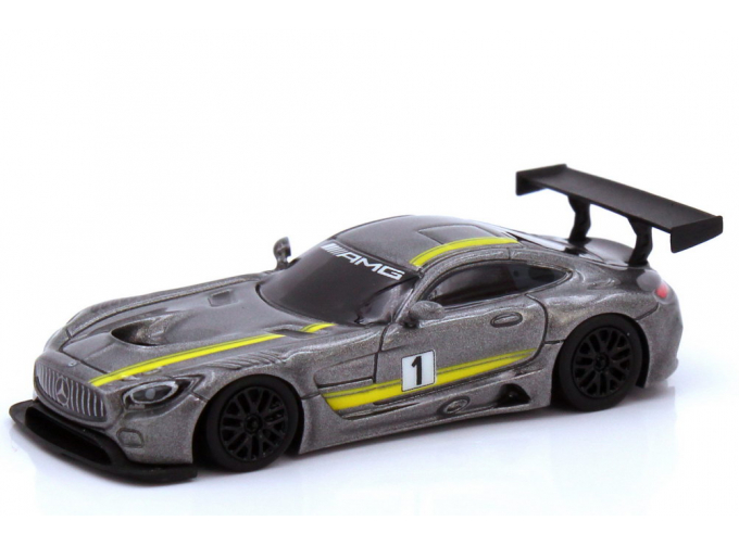 MERCEDES-BENZ-AMG GT3 C190 #1 (2017), серый (презентация модели)