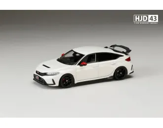 HONDA Civic Type R (FL5) Racing Black Package with Genuine Optional Parts, championship white