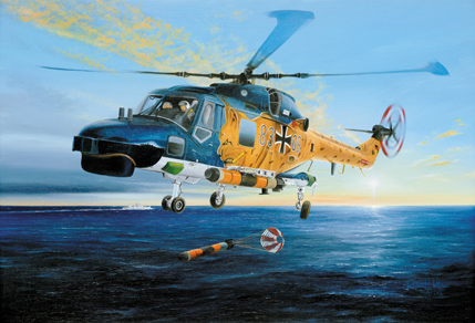 Сборная модель Вертолет German Navy Westland Lynx MK.88
