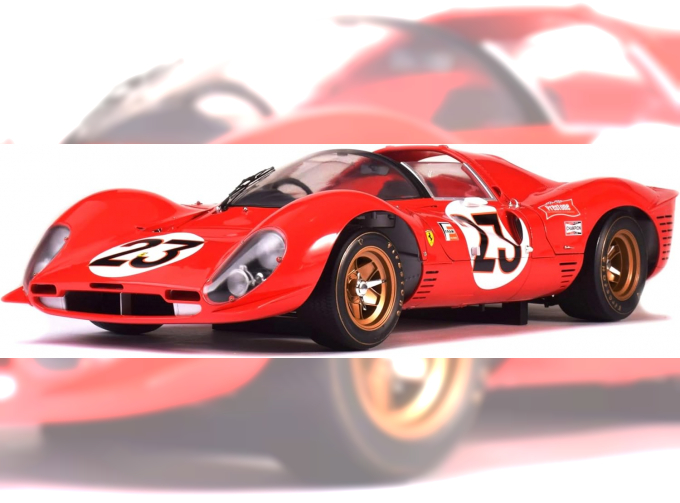 Сборная модель FERRARI 330 P4 №23 24h Daytona, L.Bandini, C.Amon