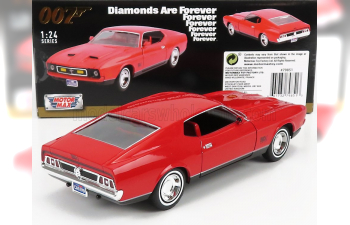 FORD Mustang Mach-1 Coupe (1971) - 007 James Bond - Diamonds Are Forever - Una Cascata Di Diamanti, Red