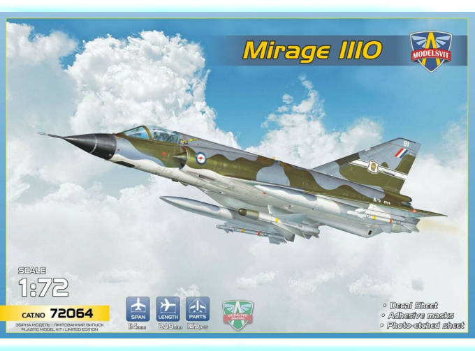 Сборная модель Mirage IIIO