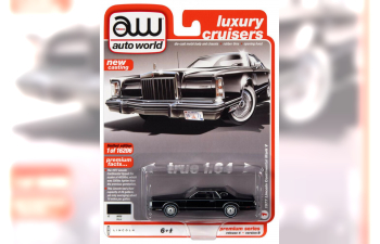 LINCOLN Continental Coupe Mark V (1977), black