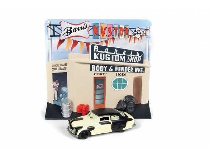 FORD Mercury Coupe Custom (1949), white/black