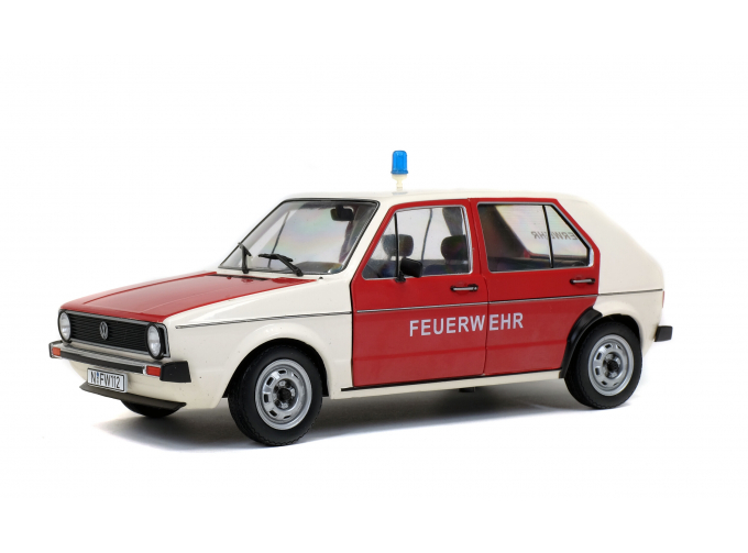VOLKSWAGEN Golf I Feuerwehr (1973), red/white