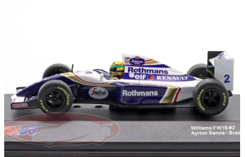 WILLIAMS Renault FW16 №2 Pole Position Brazilian GP Formula 1 Ayrton Senna (1994)