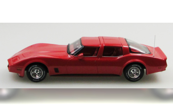 CHEVROLET Corvette America 4 door sedan - closed roof (1980), red