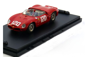 FERRARI Dino 196sp Spider Ch.0804 N120 2nd Targa Florio (1962) Bandini - Baghetti, Red