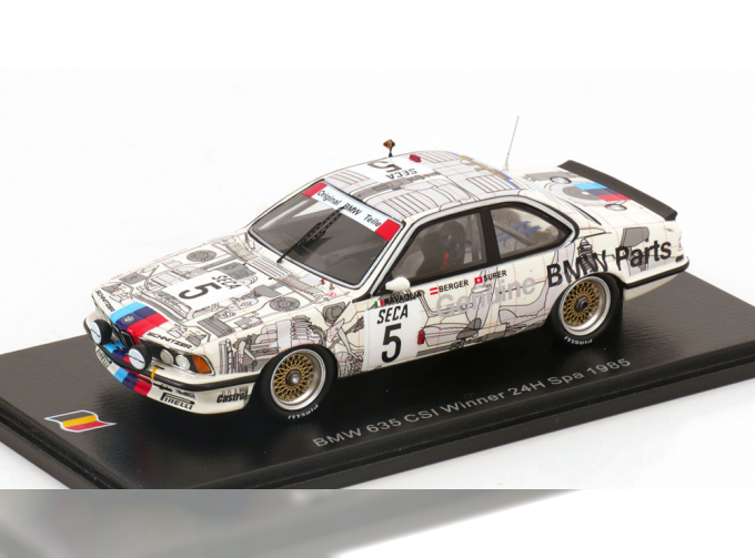 BMW 635 CSI Winner 24h Spa, Ravaglia/Berger/Surer (1985)