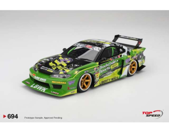 Nissan Silvia S15 LB-Super Silhouette #555 V2 Formula Drift Japan, green 2024