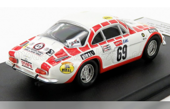 RENAULT Alpine A110 №69 Tour De Belgique (1971) H.Delbar - C.Collaer, White Red