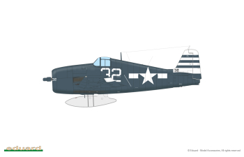Сборная модель F6F-5 Hellcat late