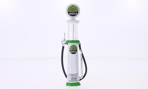 Pompa Benzina Indian, white