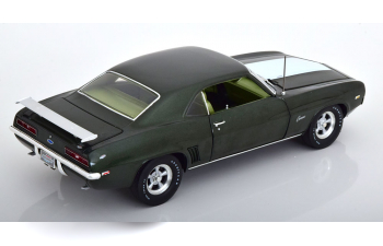 CHEVROLET Copo Camaro Dick Harrell (1969), dark green-metallic white