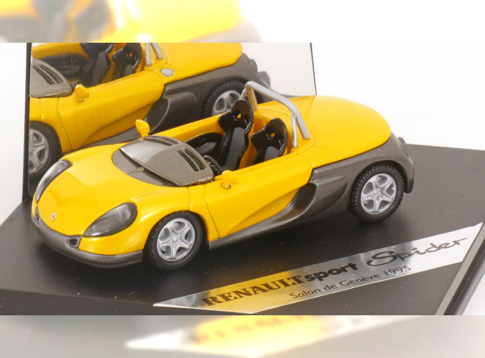 RENAULT Sport Spider Salon de Geneve (1995), yellow metallic/grey metallic