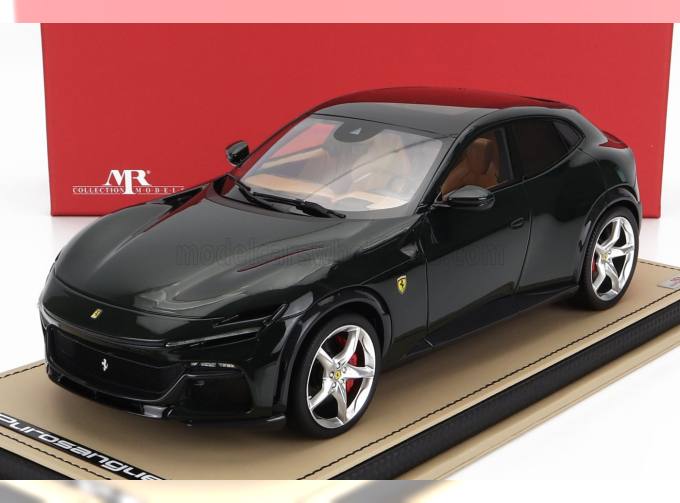 FERRARI Purosangue SUV (2022) - Con Vetrina - With Showcase, Verde - Dark Green