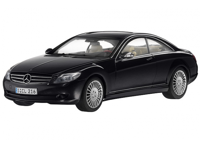 MERCEDES-BENZ CL-Class Coupe C216 (2006), black obsidian