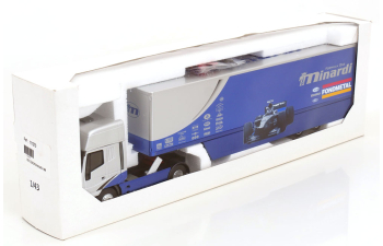 IVECO Eurostar Minardi F1 race transporter with acessories