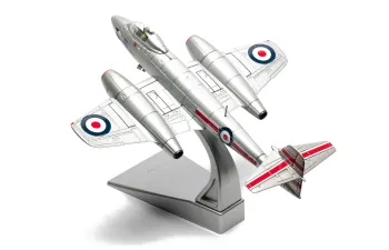 GLOSTER Meteor F.8 Wh480/m Military Airplane (1943), Silver
