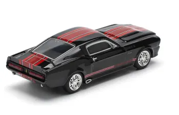 SHELBY Mustang GT500, dark chrome/red