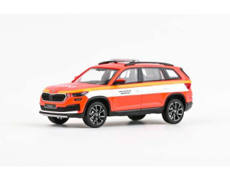 Skoda Kodiaq FL Fire Brigade Of Liberec Region 2021, red/white