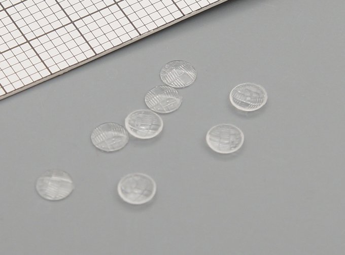 Комплект линз для фар (с рифлением) ВАЗ 2103 (ближний) (3,5 мм), 8 шт