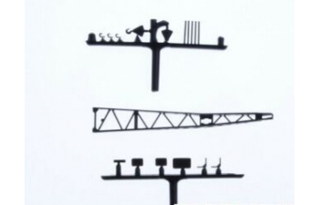 Сборная модель RK-3 Bleichert railway crane