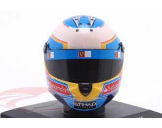 MINI HELMET Fernando Alonso Scuderia Ferrari #8 Formula 1 (2010)