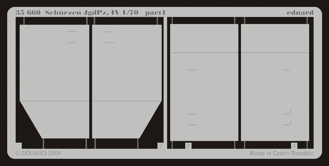 Фототравление для Schurzen JgdPz.IV L/70