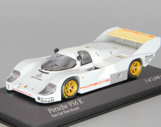 PORSCHE 956 K Test Paul Ricard (1982), grey / white