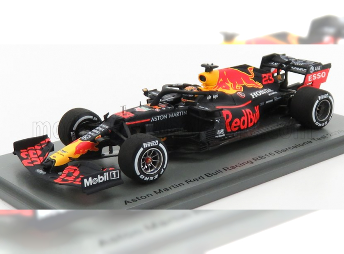 RED BULL F1 Rb16 Honda Team Aston Martin N(23) Test 2020 A.Albon, Matt Blue Red Yellow