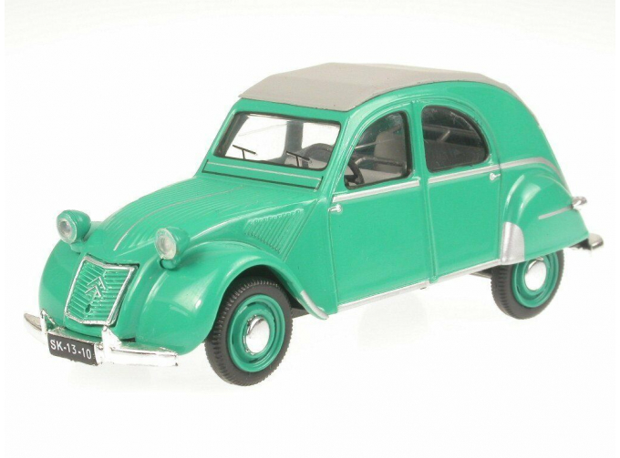 CITROEN 2CV Belgium (1956), green / grey