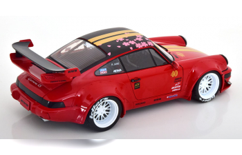 PORSCHE 911 964 RWB Red Suzuka (2021), red met