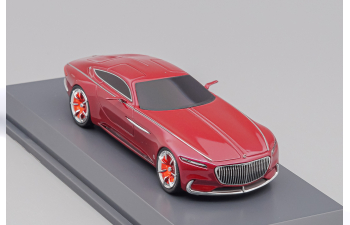 MERCEDES-BENZ Maybach Vision 6 Coupe Concept Electric (2018), red