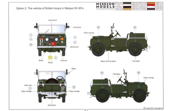 Сборная модель British FV18001 Mk. 1 80in 4x4 Utility Vehicle (late Production)
