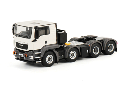 MAN TGS L Single truck, White Line 1:50, белый