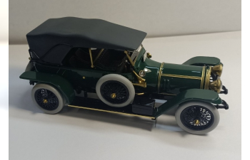 Delaunay-Belleville 45/50 CV Kellner дубль-фаэтон 1913 год. Ленинский, с табличкой под стеклом (тент поднят), темно-зеленый