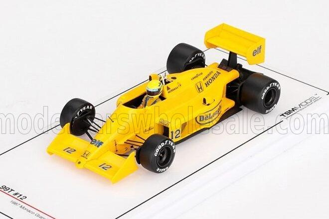 LOTUS F1 HONDA 99T Team LOTUS №12 Winner Monaco GP Ayrton Senna MONACO GP- First Victory F1 (1987)