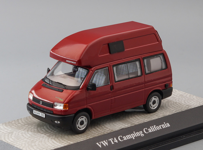 VOLKSWAGEN T4 California (1990), dark red