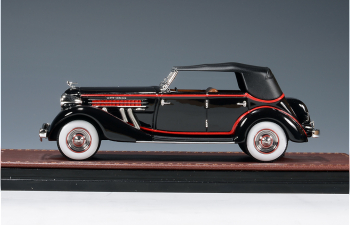 AUBURN 851 SuperCharged Phaeton (закрытый) (1935), Black