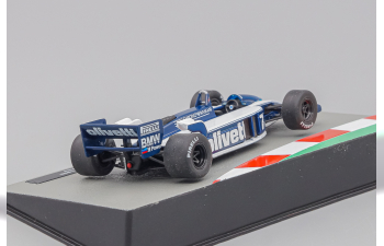 BRABHAM F1 Bt55 Bmw №7 Season (1986) Riccardo Patrese, White Blue