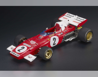 FERRARI F1 312b2 №2 Pole Position And Winner Dutch Zandvoort Gp (1971) Jacky Ickx, Red White