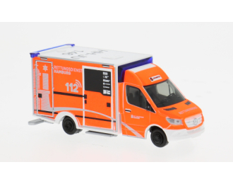 MERCEDES-BENZ Wietmarscher Ambulanzfahrzeug - Design RTW Johanniter Hamburg (2018)